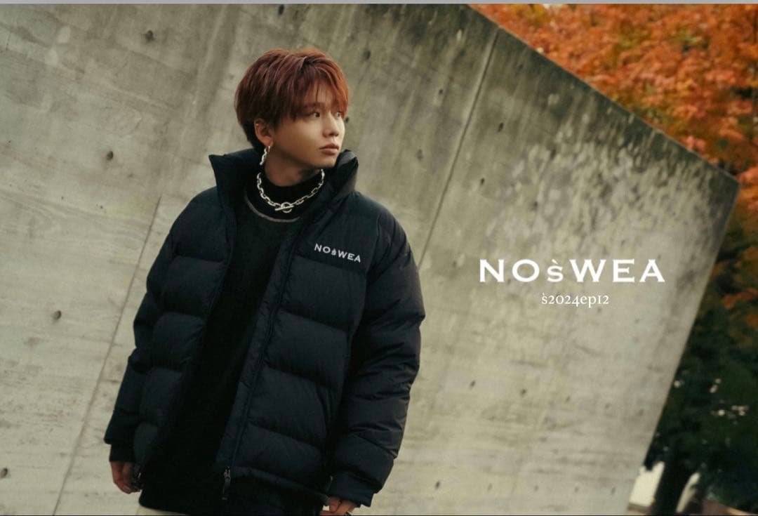 ★NOsWEA Da-iCE 花村想太　ブラック ダウンジャケット★