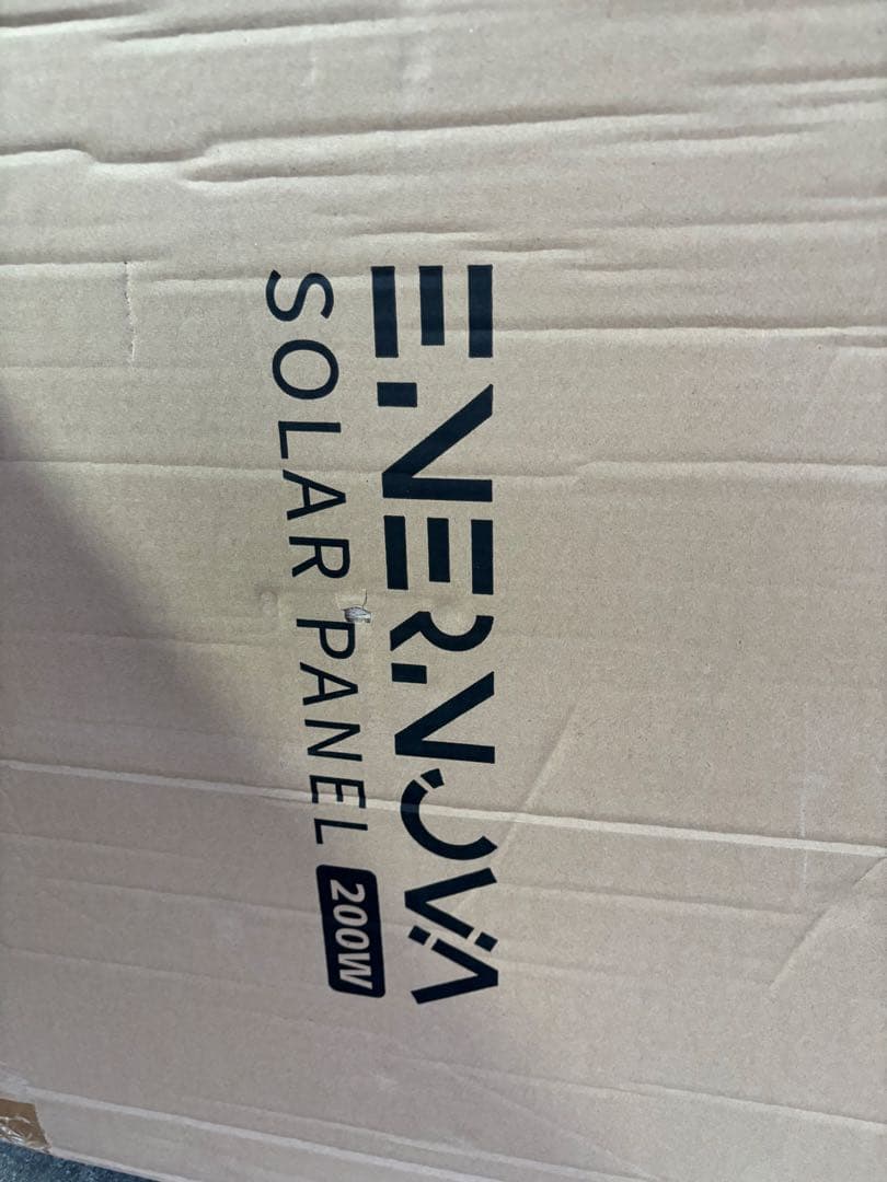 ENERNOVA ソーラーパネル 200W 折りたたみ式高変換効率単結晶