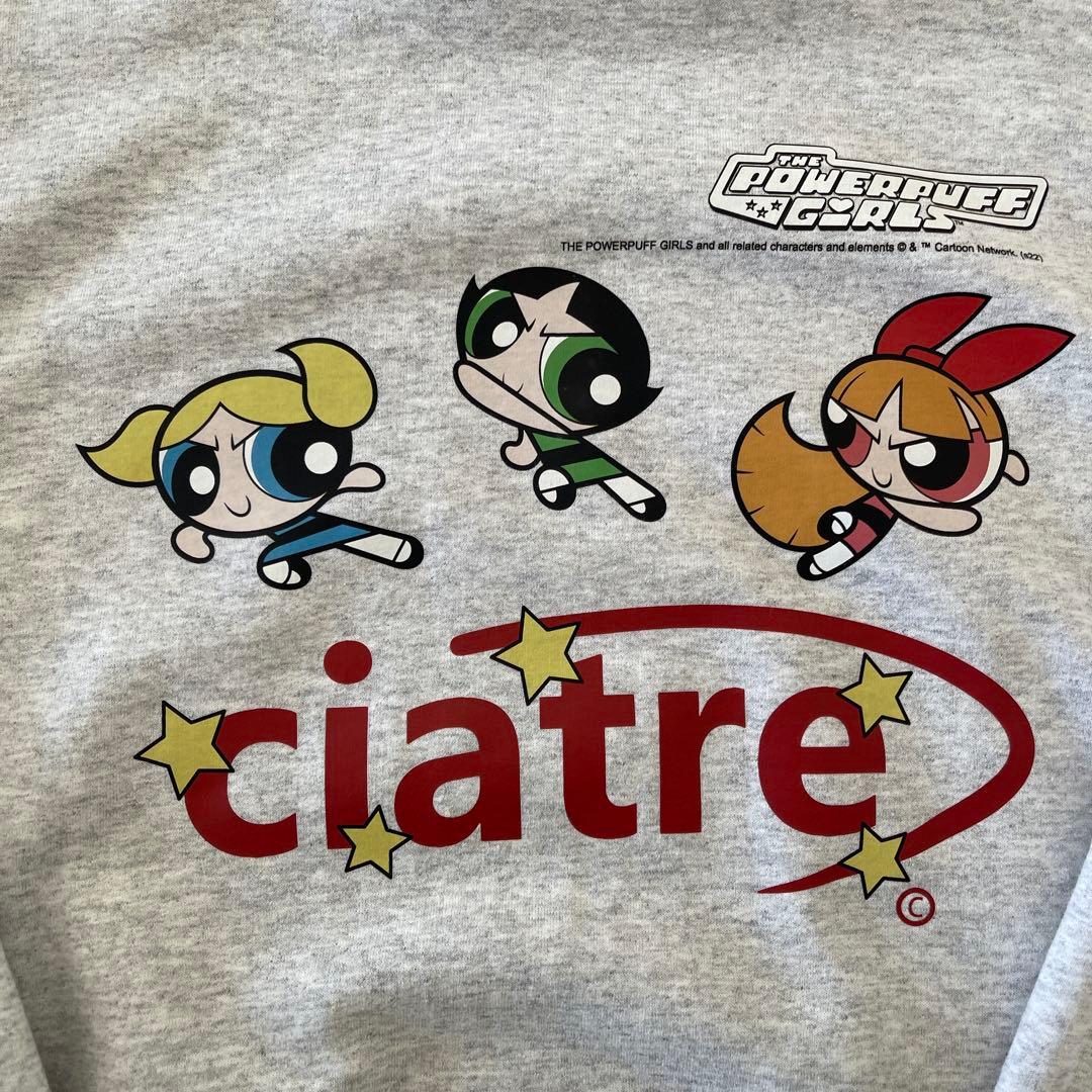 ciatre パワーパフガールズ トレーナー XL グレー