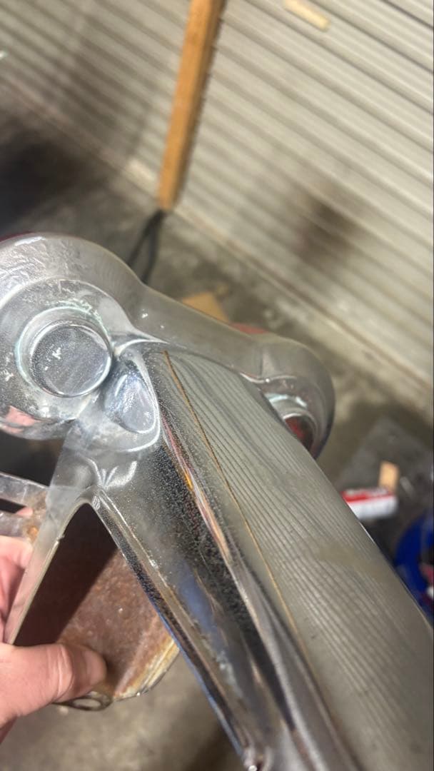 gt380ダブルテール土台付き純正キンタマ