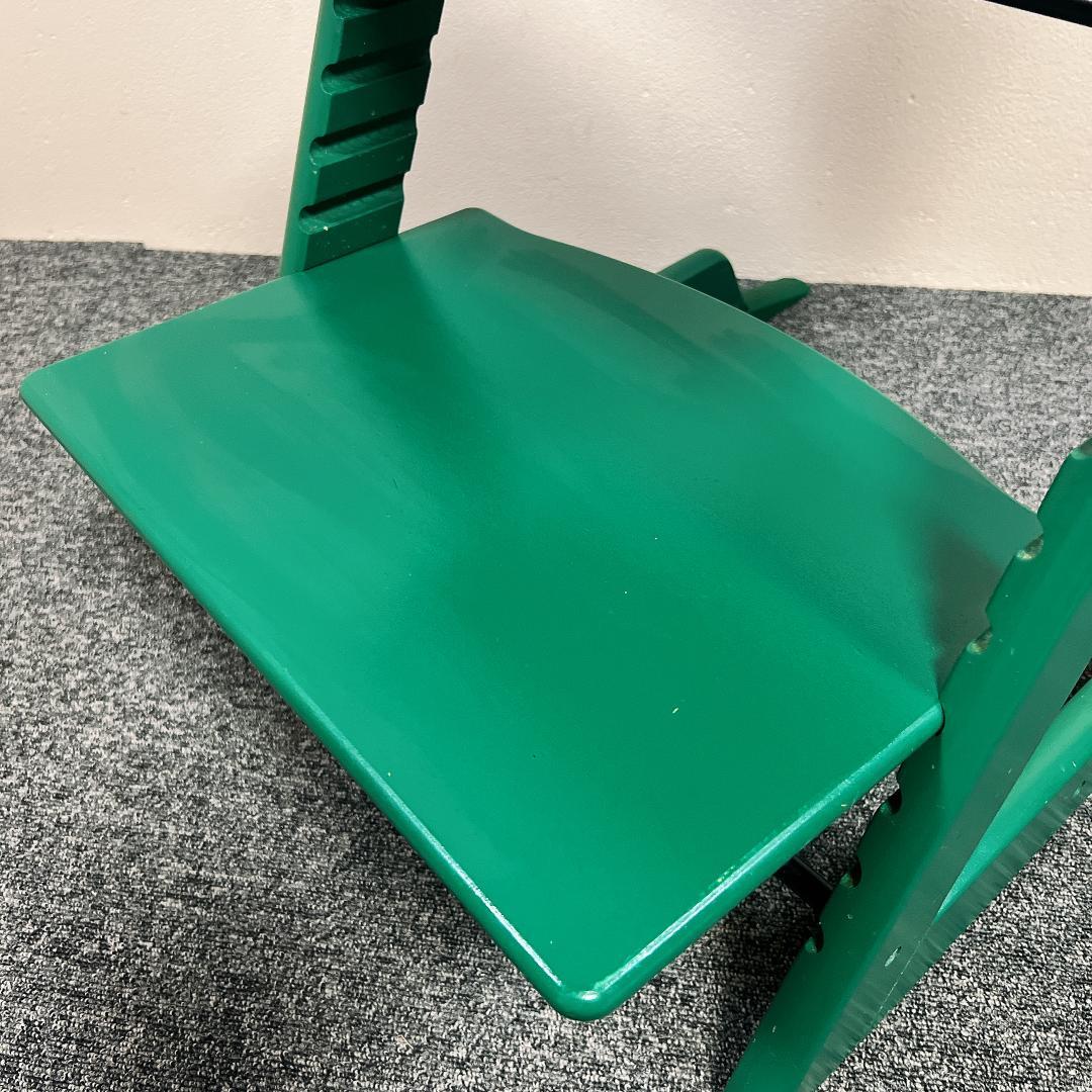 希少　美品　STOKKE トリップトラップ　フォレストグリーン no.5