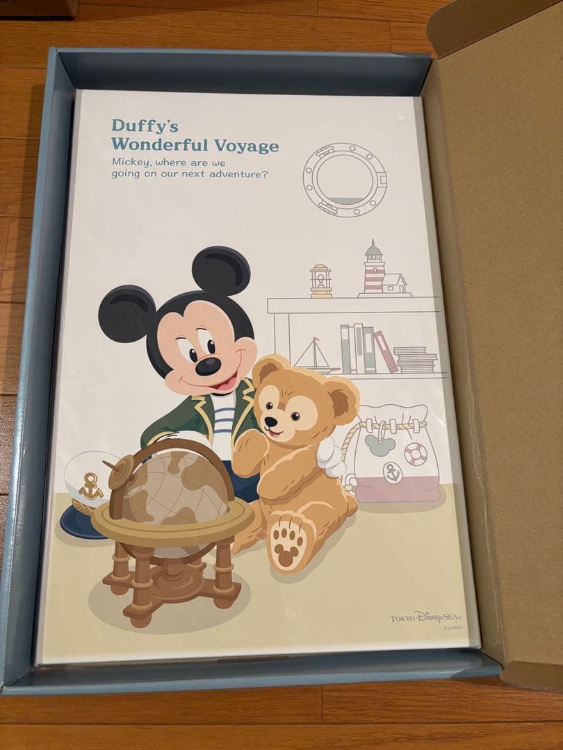 ダッフィーアンドフレンズアートパネルおまけ付き　ディズニーシー