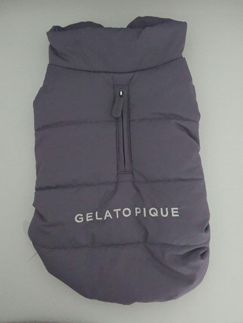 ジェラートピケ 中綿ベスト サイズL