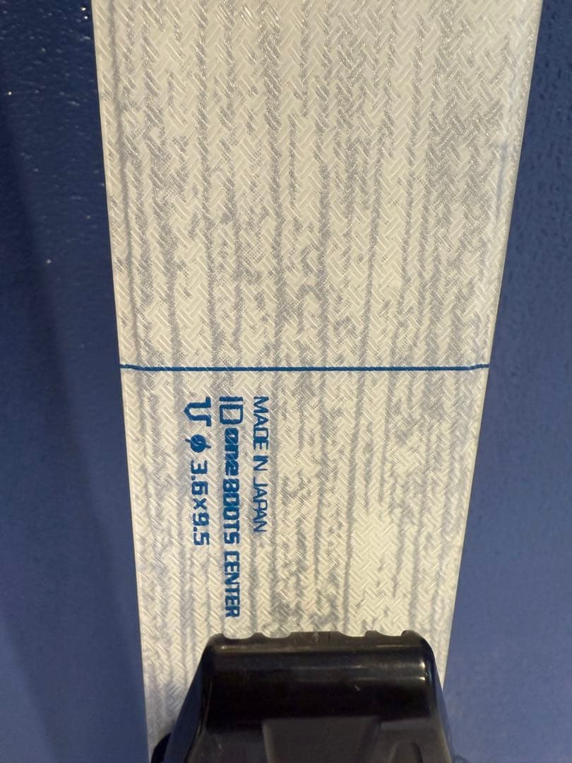 ID one FR MX スキー板 NX10ビンディング付き