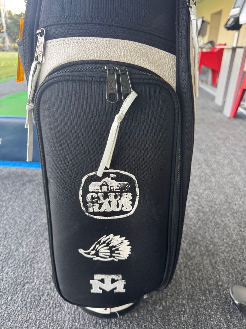JONES Clubhouse ゴルフバッグ 黒・白希少レア