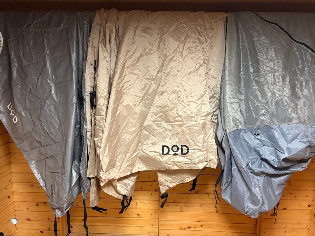 DOD RIDER'S ONEPOLE テント　グランドシート付