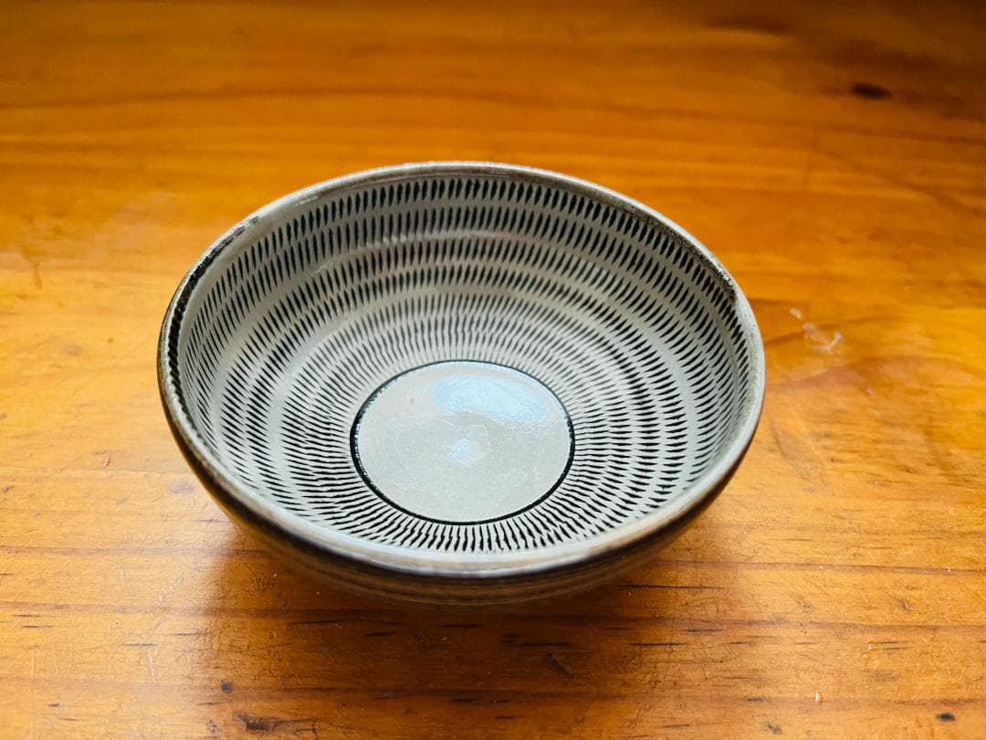 【美品】　小石原焼　中鉢　盛鉢　小鉢　５客　飛び鉋