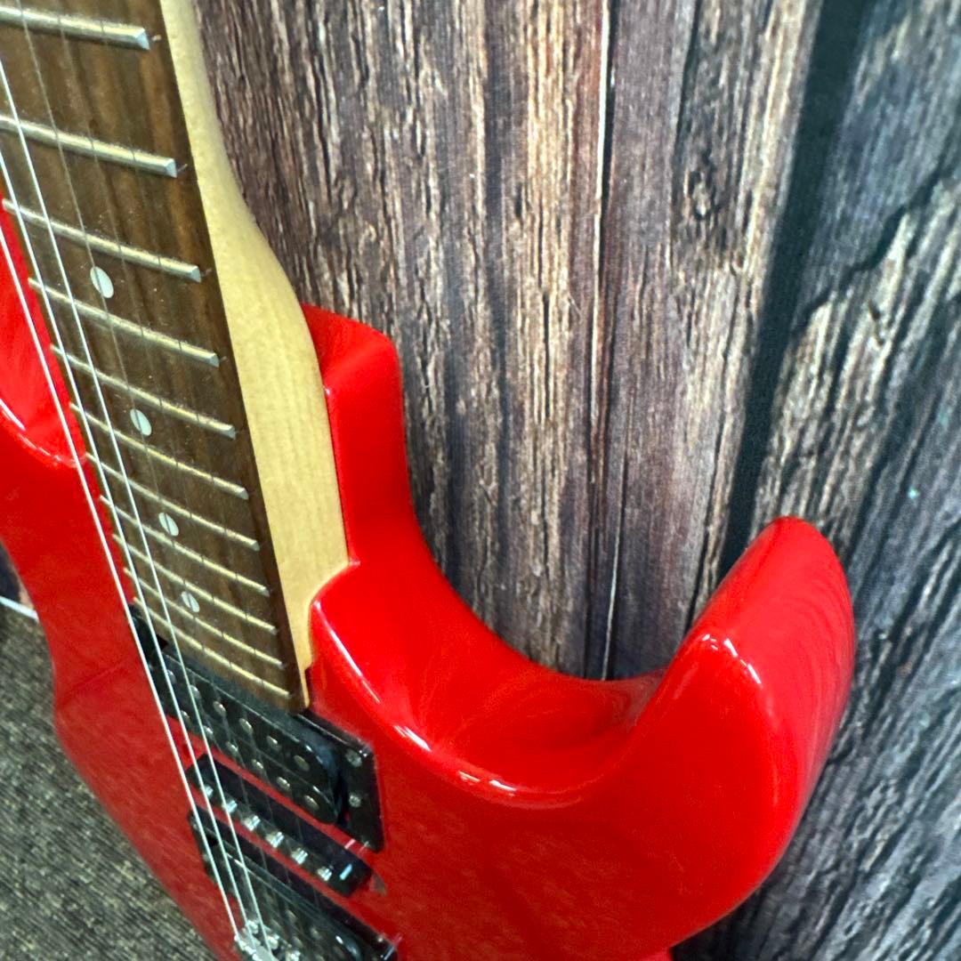 アイバニーズ エレキギター メタリックレッド