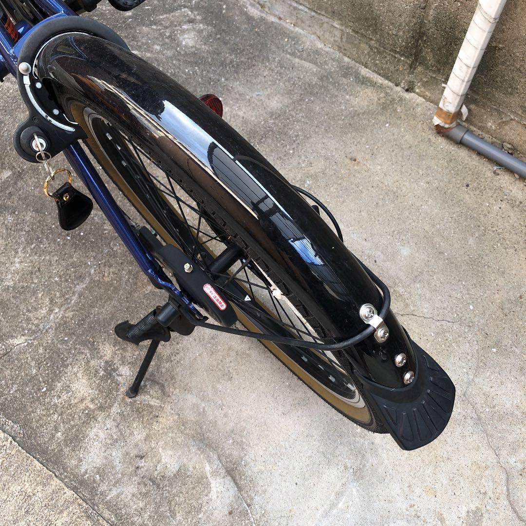 中古 自転車 ネイビー  20インチ  ネイビー