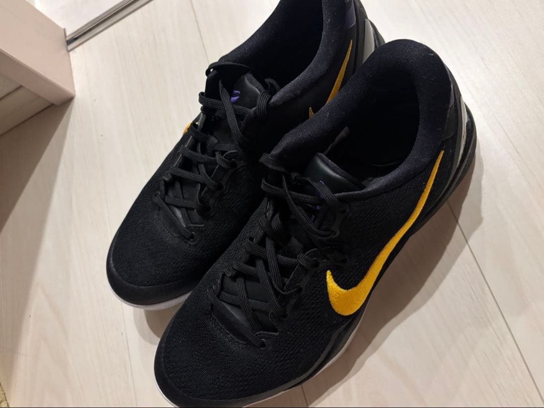 シューズ(男性用) NikeKobe8 Protro BlackandUniversityGold