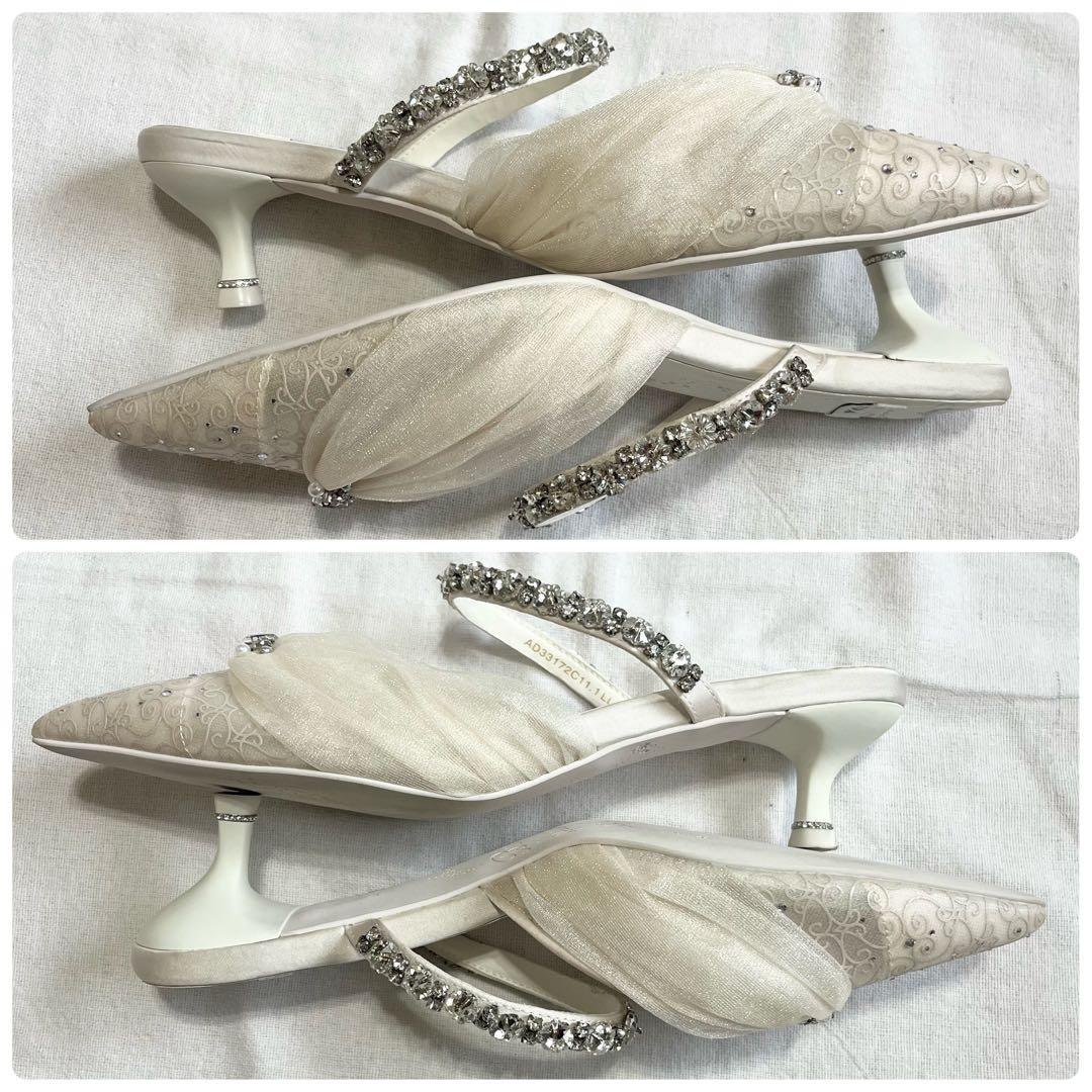 RANDA ディズニー シンデレラ ドレスアップ ミュール プリンセス LL