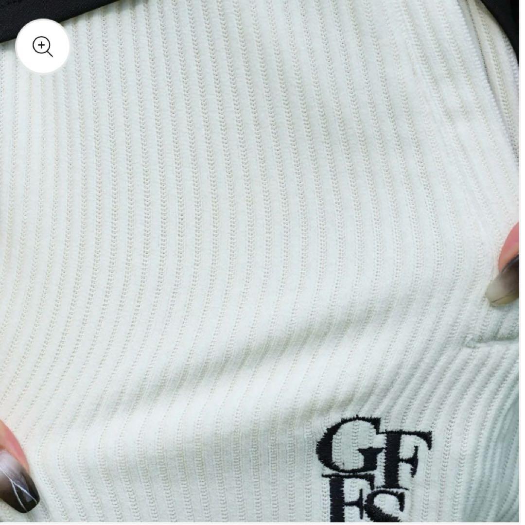 ゴルフフリークス　コーデュロイパンツ　ホワイトS