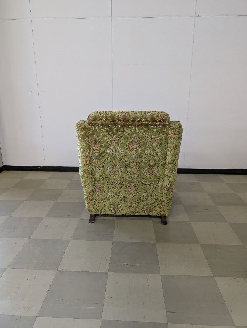 金華山　1Pソファ　一人掛けソファ　昭和レトロ　ソファヴィンテージ　レトロ