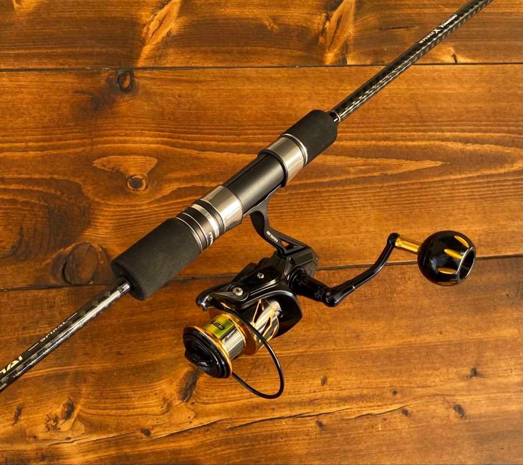 新品未使用　ジギングセット　ジギングロッド　3Pパックロッド　スロージギング