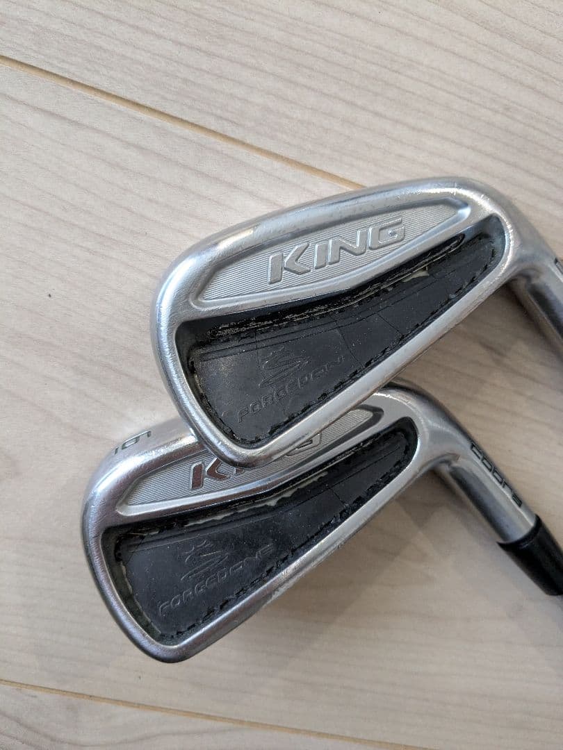 コブラKING FORGED ONE ワンレングスアイアン6本セット