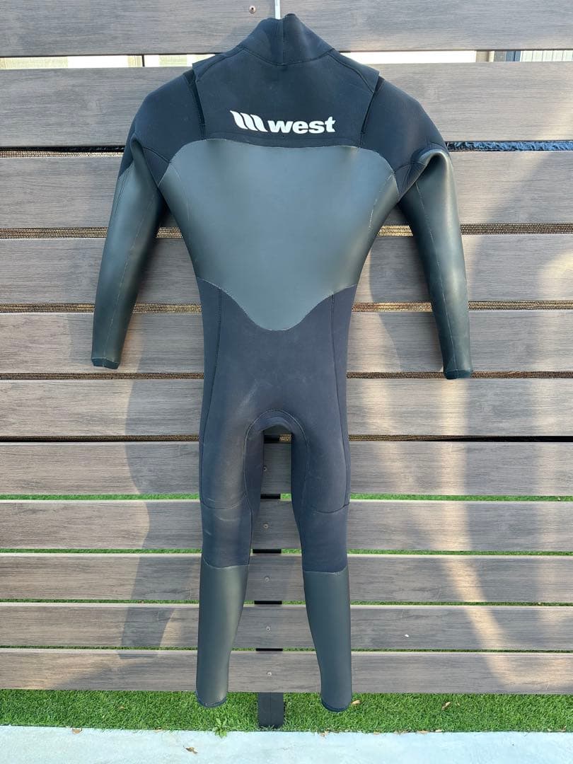 セミドライ　ウェットスーツ　WEST 日本製　Lサイズ相当