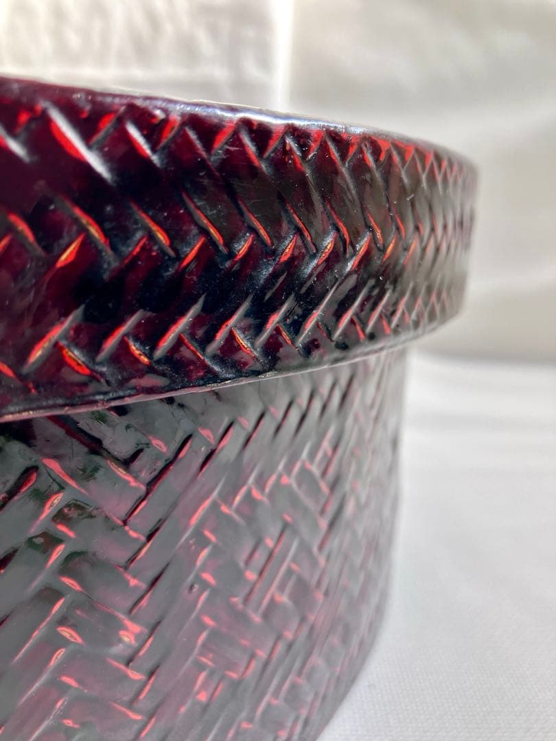 ✅当時物✅籃胎漆器/亀甲茶櫃/伝統工芸品