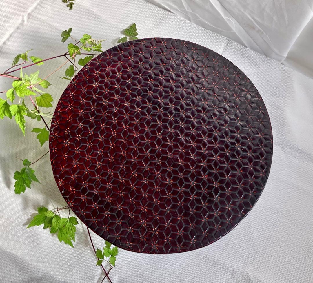 ✅当時物✅籃胎漆器/亀甲茶櫃/伝統工芸品