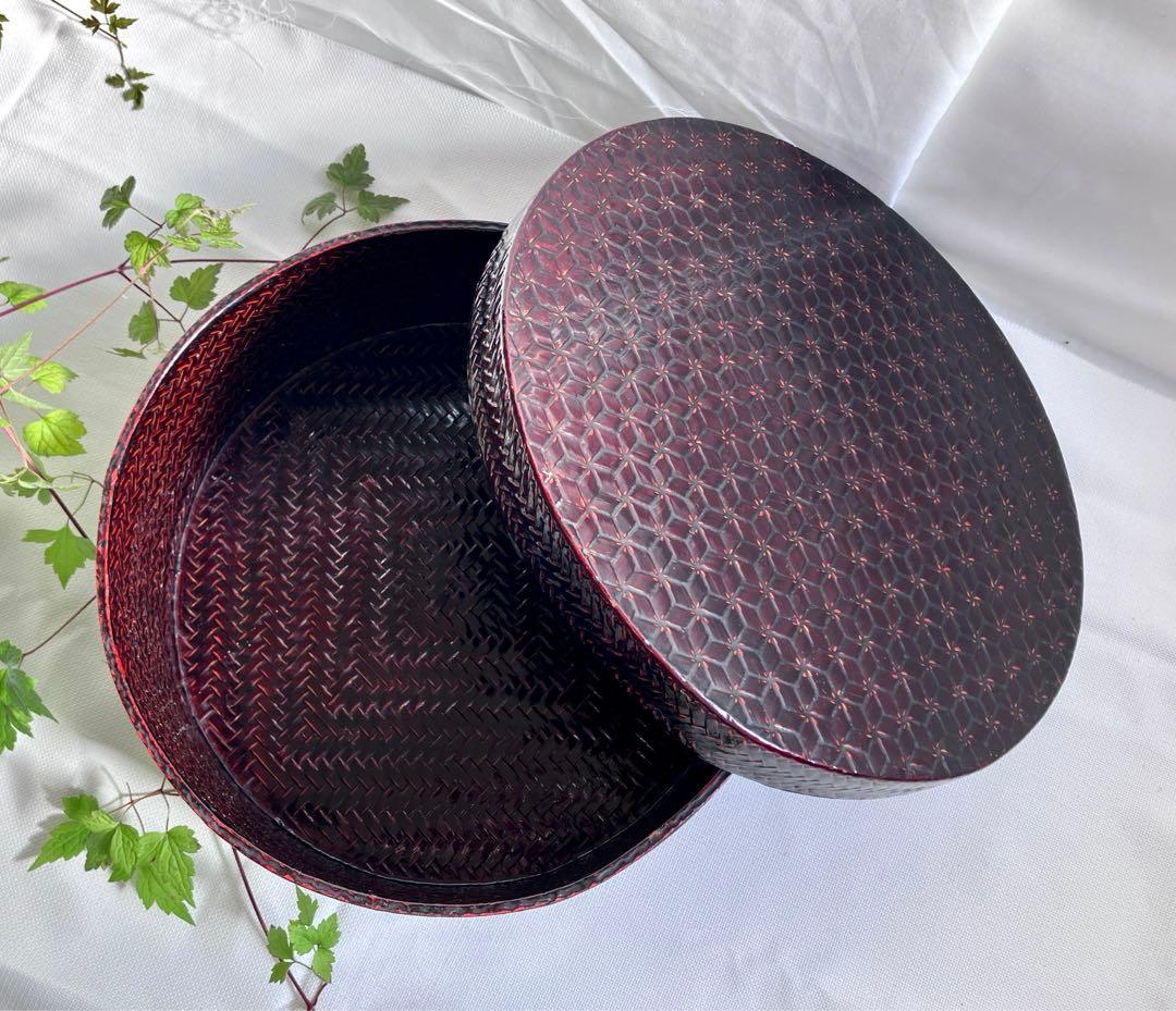 ✅当時物✅籃胎漆器/亀甲茶櫃/伝統工芸品