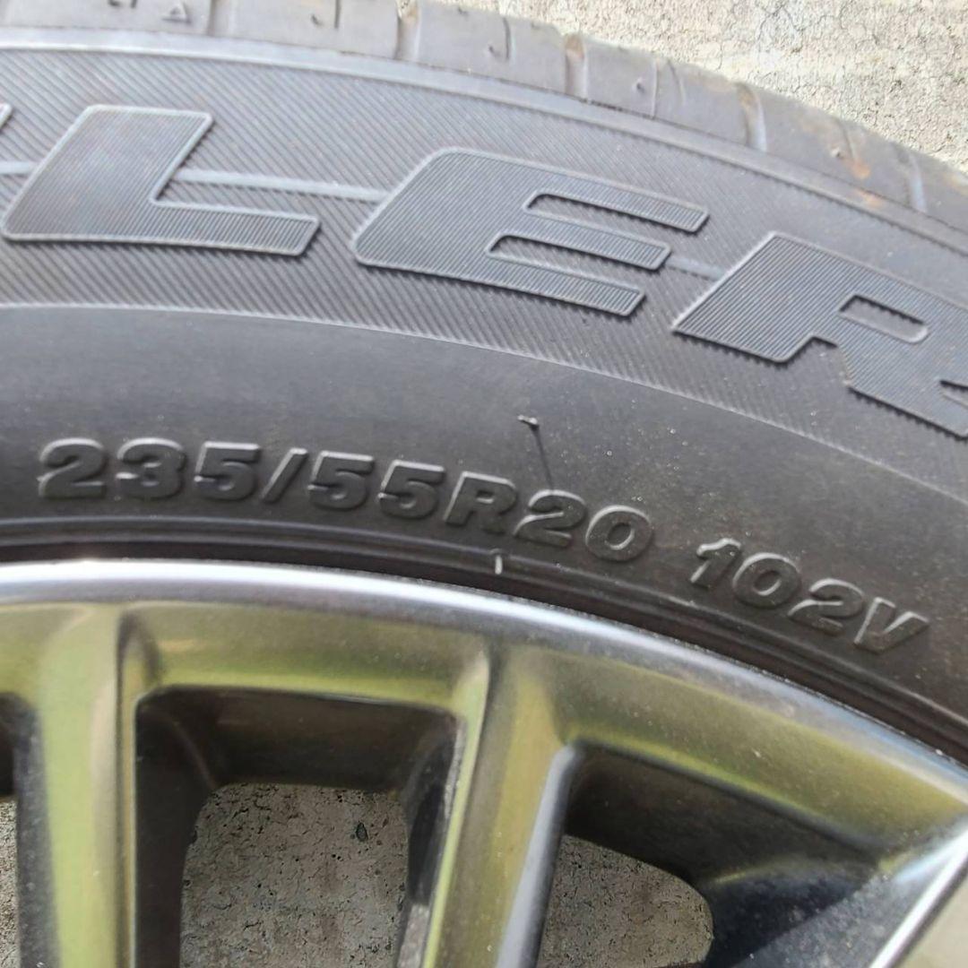 Lexus 20インチ ホイールセット タイヤ付き