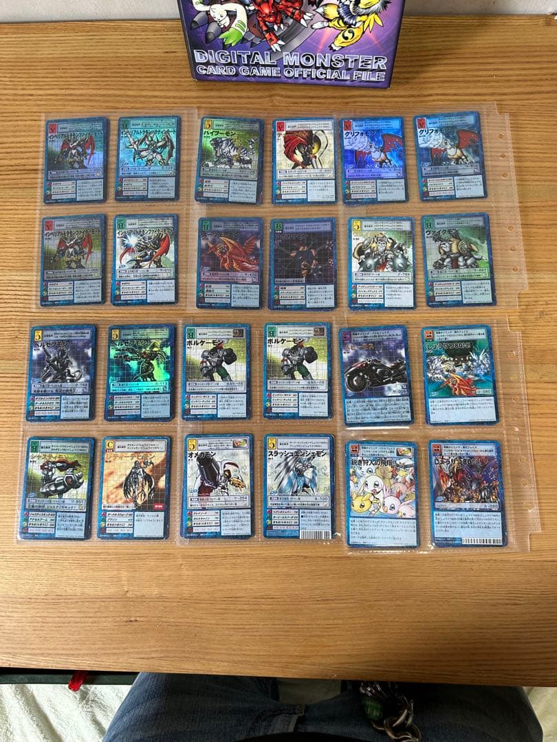 希少⭐︎旧デジモンカード ファイル付複数セット デュークモン オメガモン 非売品⭐︎