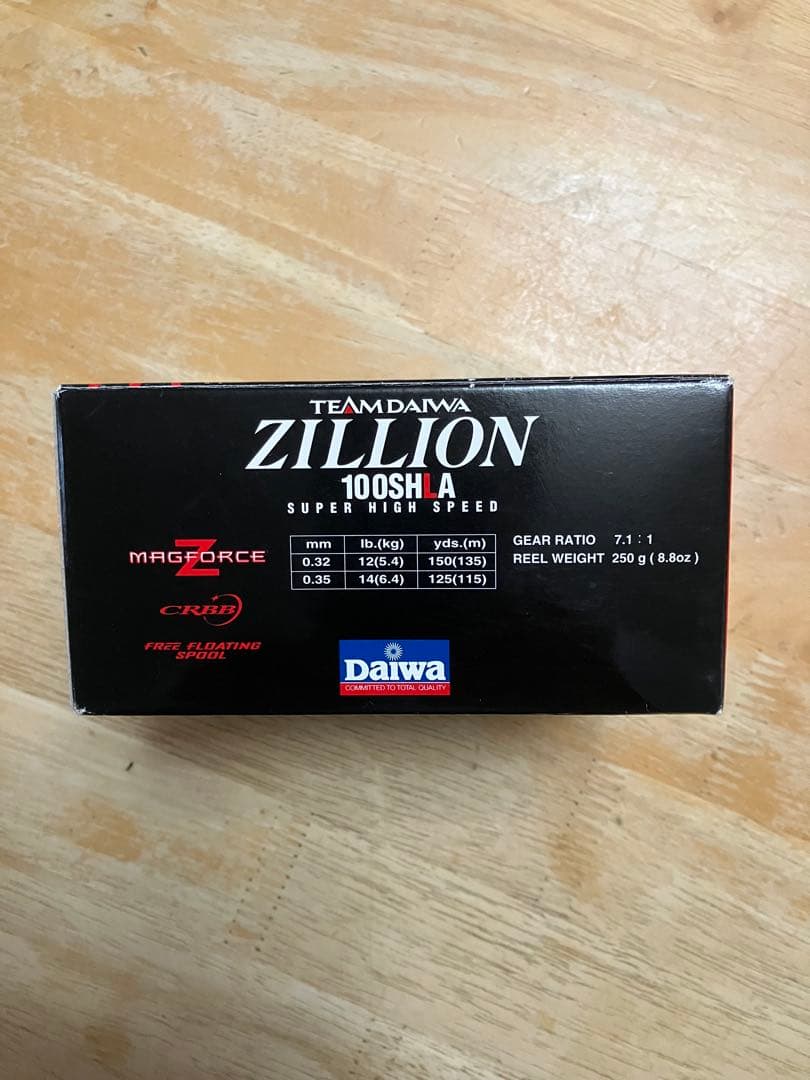 TEAM DAIWA ZILLION 100 SHLA チームダイワ ジリオン