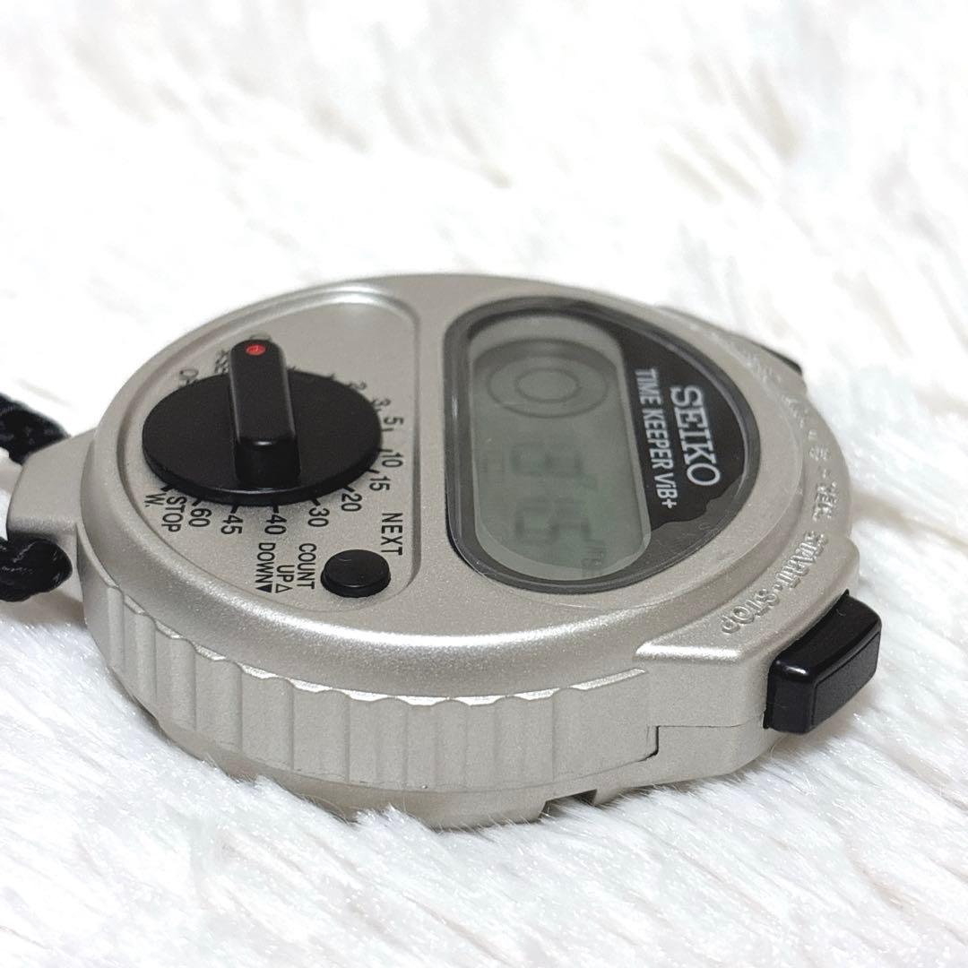 【未使用品級】セイコー SEIKO ストップウオッチ タイムキーパー ビブ