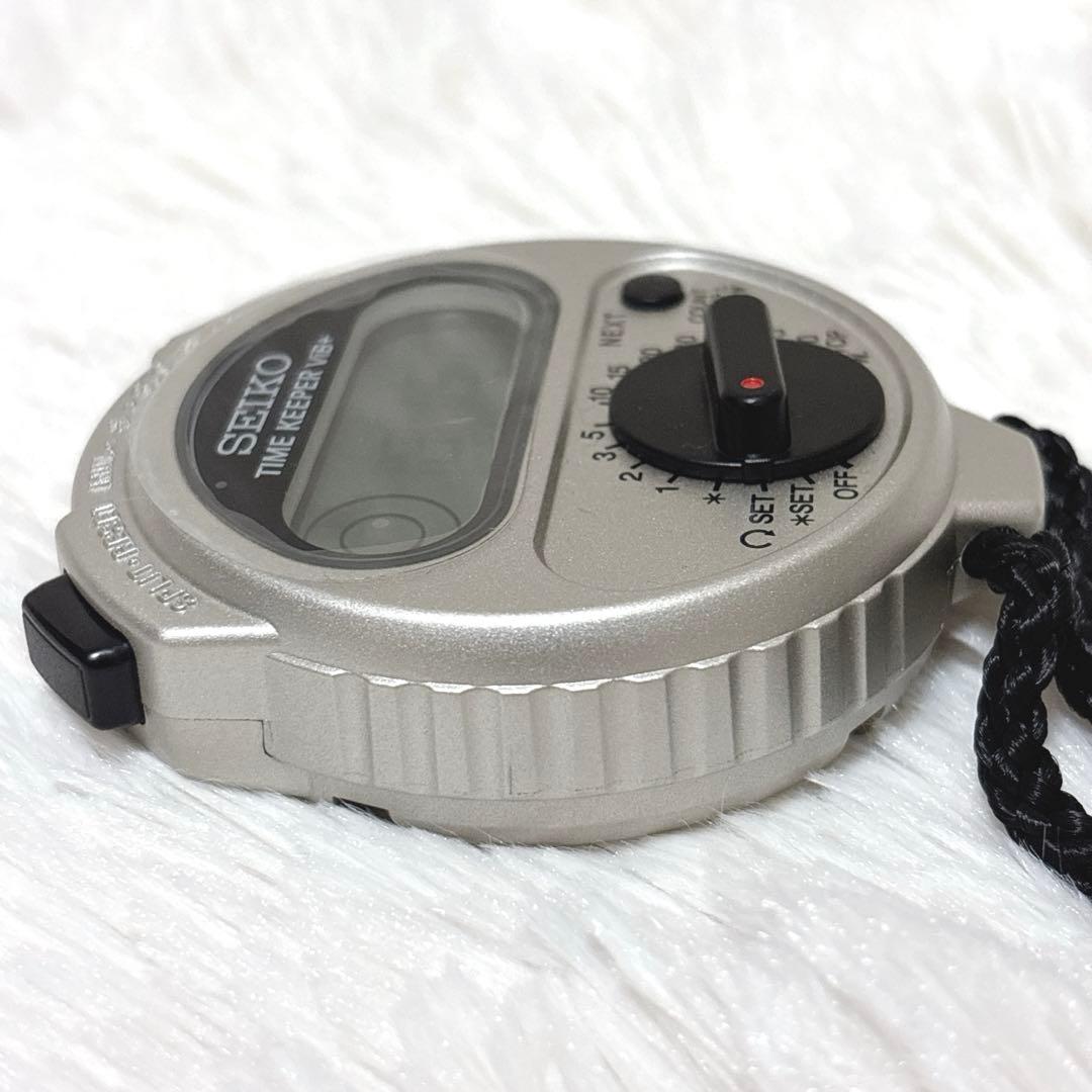 【未使用品級】セイコー SEIKO ストップウオッチ タイムキーパー ビブ