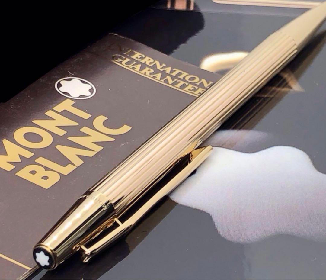 モンブラン　★金運を引き寄せる総金張りノブレス価値ある初期型歴史的名品1947②