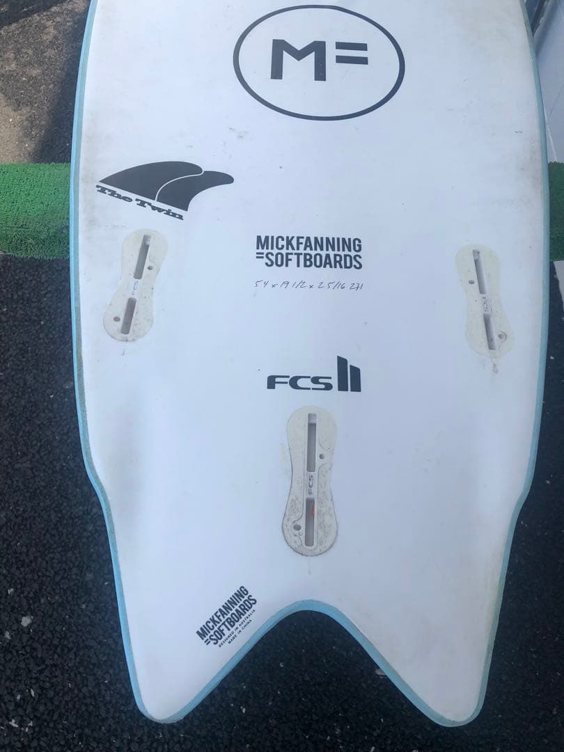 引渡限定 MICKFANNING SOFTBOARDS DHD TWIN 5’4