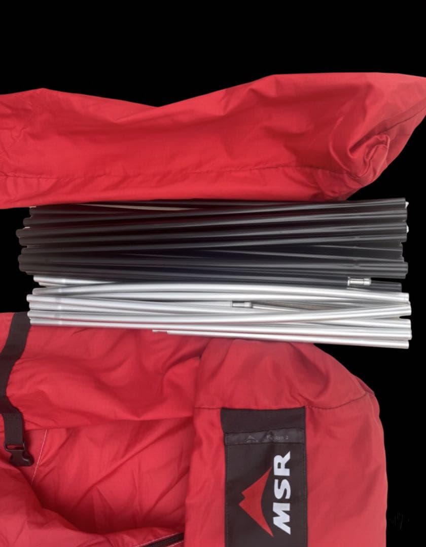 【希少】MSR Fusion 2 Tent フュージョン2 テントブラックボトム