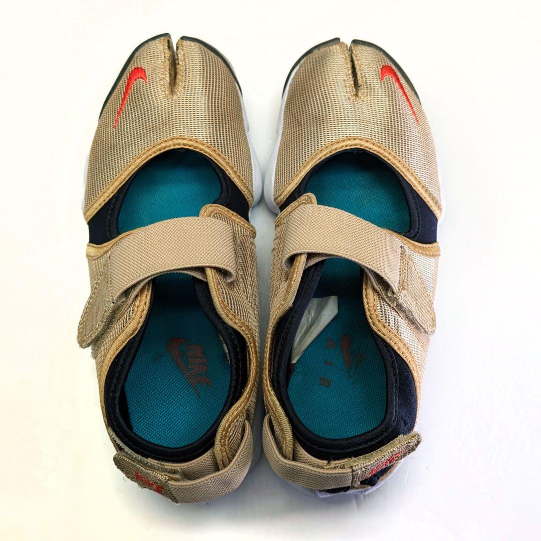 【希少カラー】NIKE エアリフト ゴールド 24 足袋スニーカー サンダル