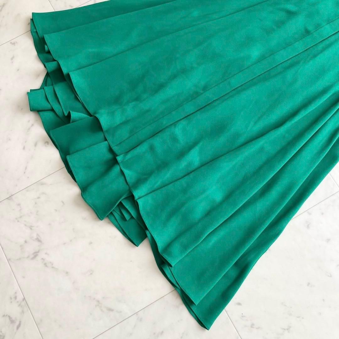 Alexander McQueen 近年 シルク フレアスリーブワンピース