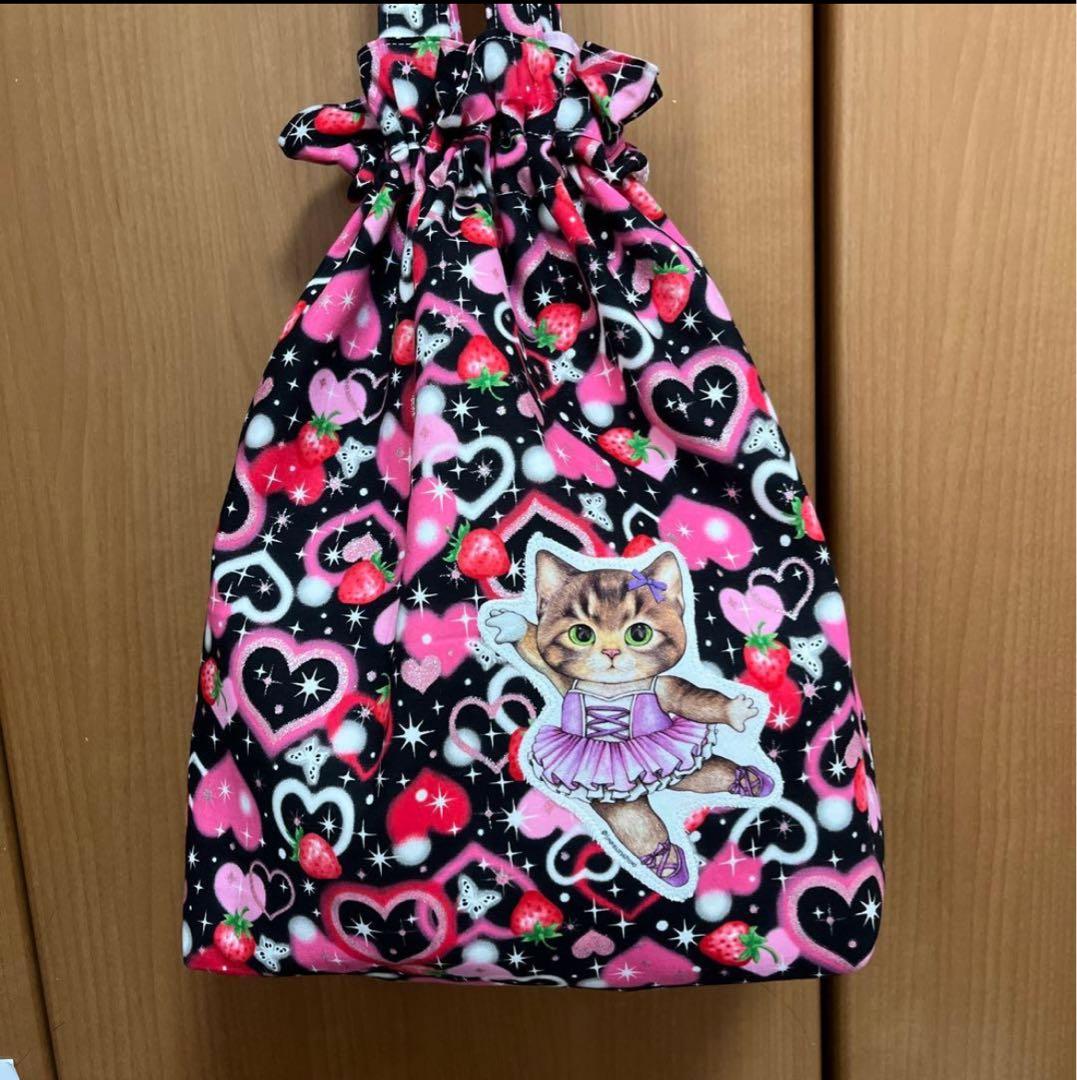 ペコ 巾着トート4点 横長トートバッグ 計5点