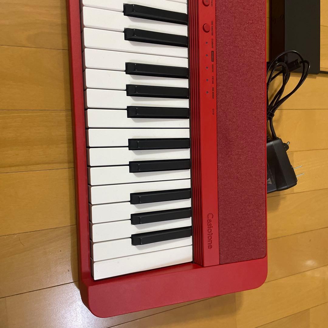 Casiotone CT-S1赤 61鍵 電子ピアノ