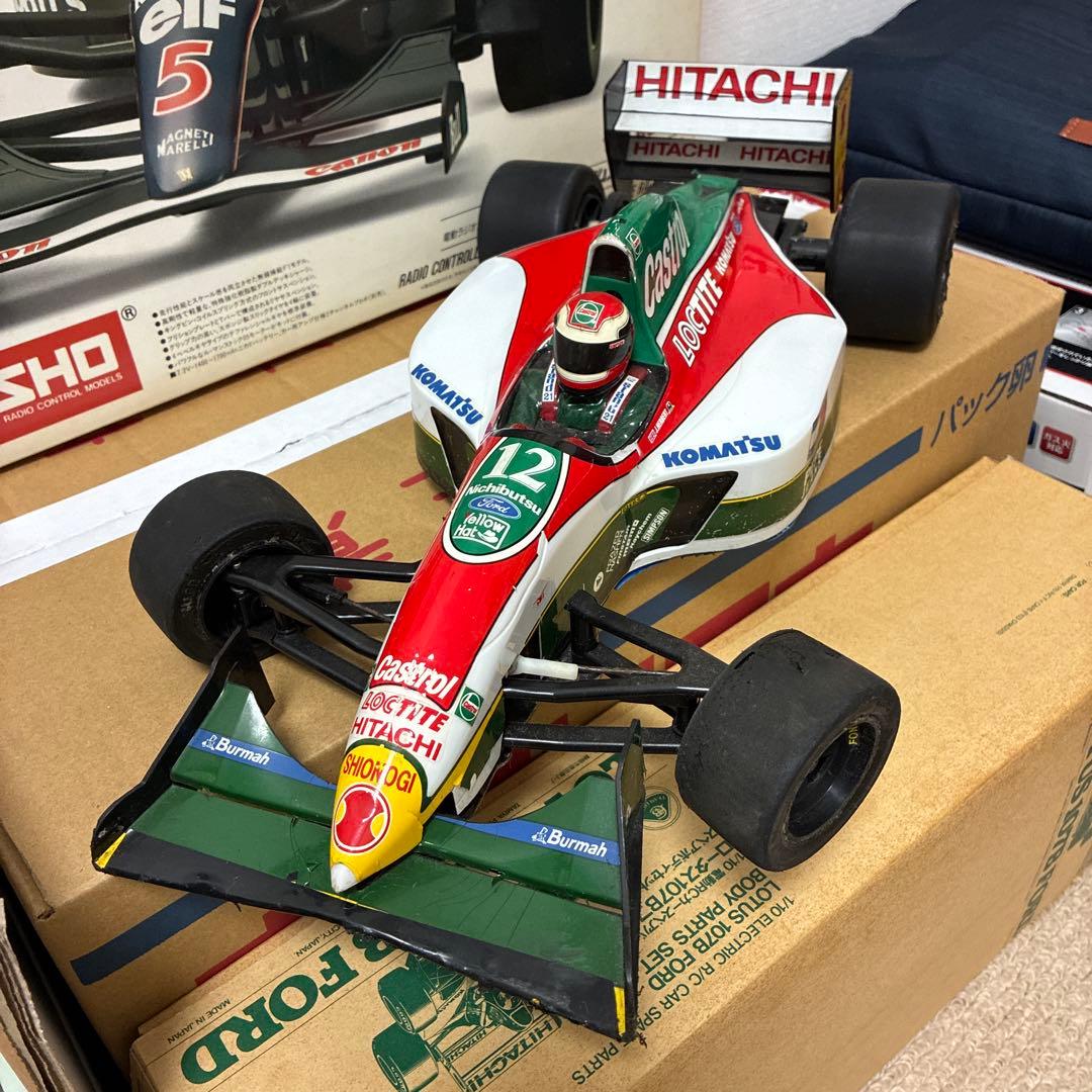 【当時物】京商1/10 ウィリアムズ・ルノー FW14 ラジコンカー　ロータス