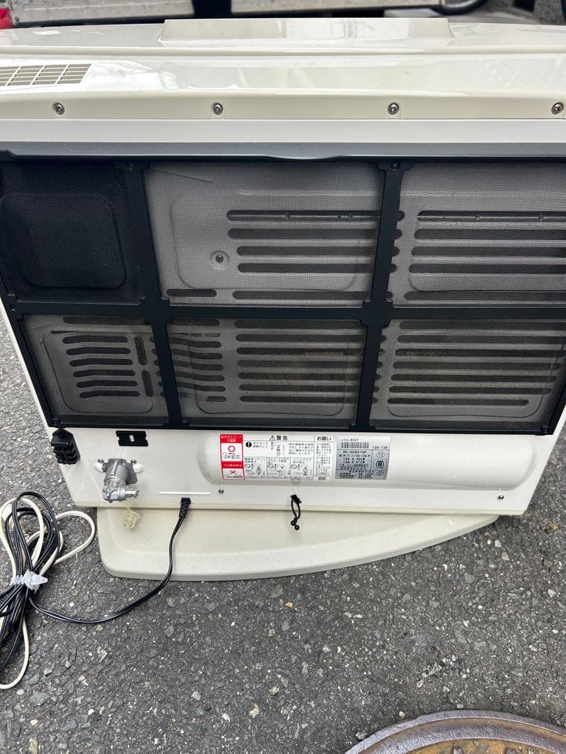 ！Rinnai ガスファンヒーター RC-N5801NP 都市ガス　リンナイ