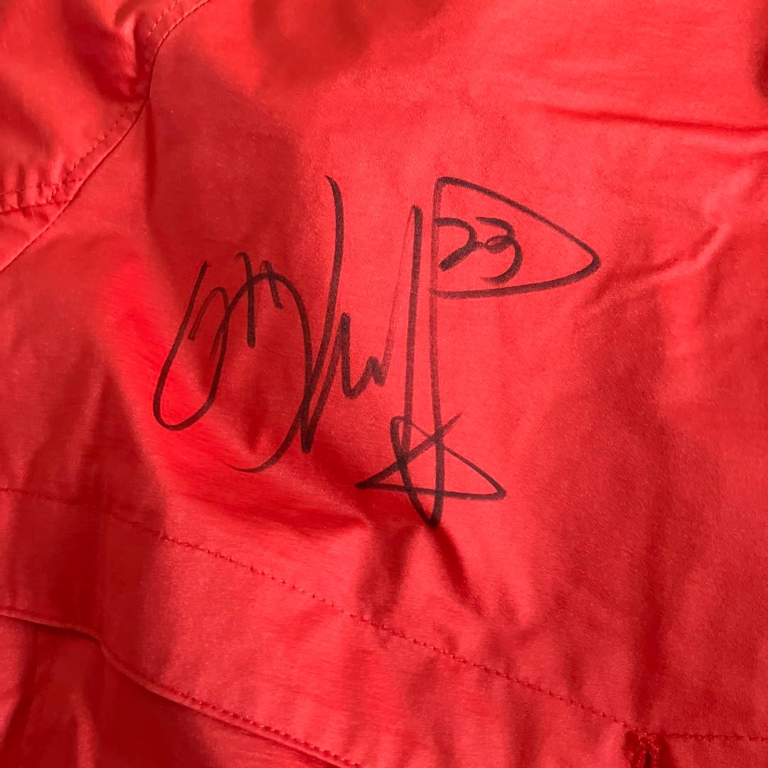 【イボミのサイン入り】マスターバニー　朱色ジャンパー