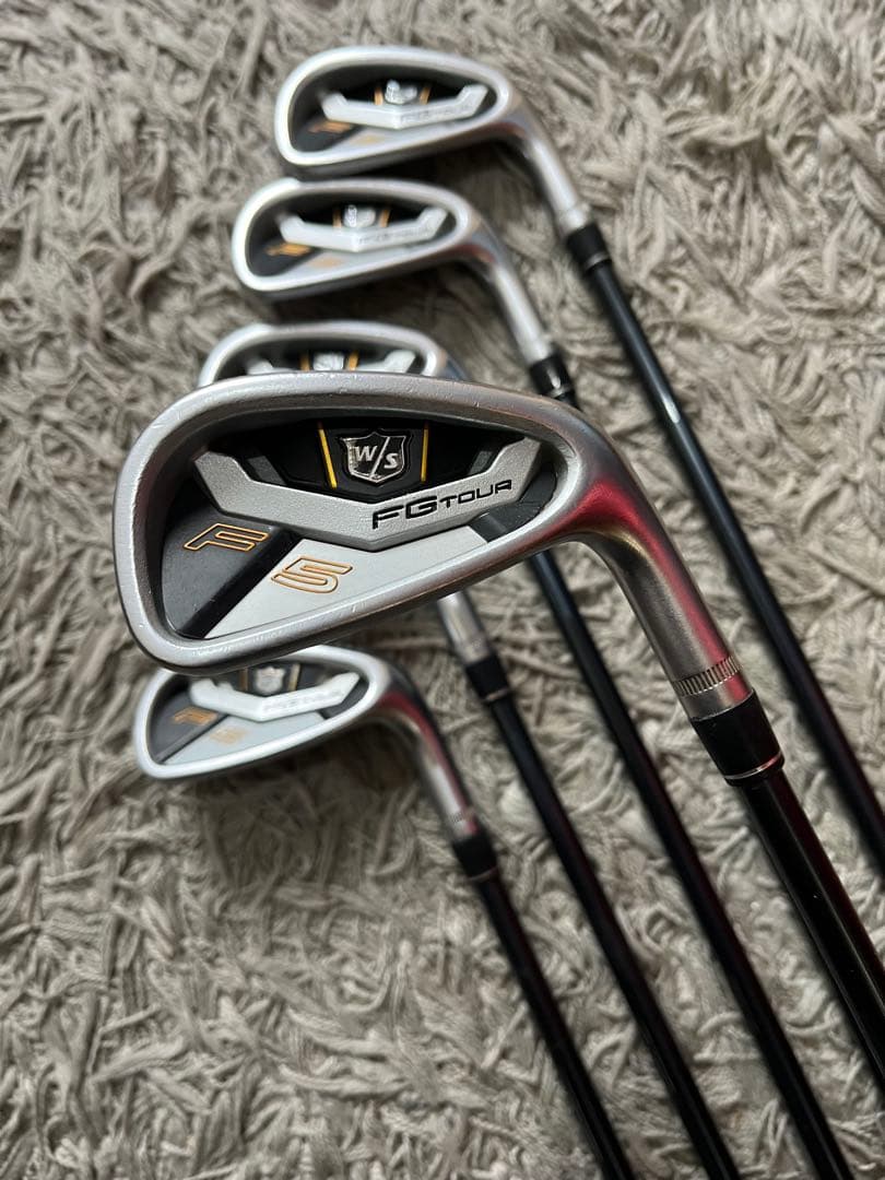 ウィルソンスタッフ FG TOUR F5アイアン6本セット　5-P