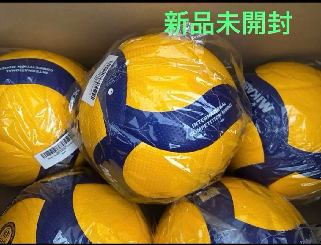 ミカサ(MIKASA)バレーボール 5号 国際公認球イエロー/ブルー V300W