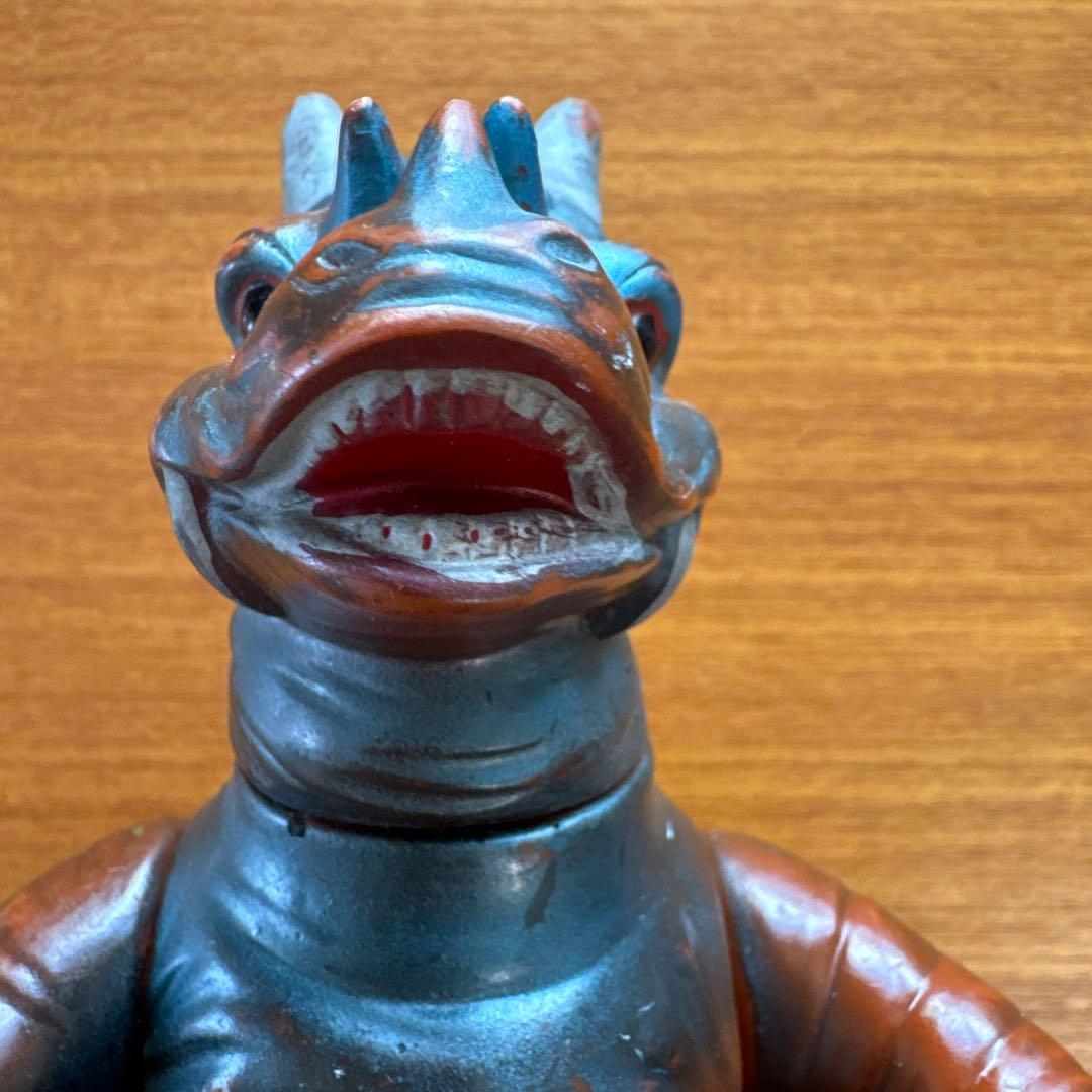 ず*み様 マルサン 怪獣パゴス ソフビ 当時物