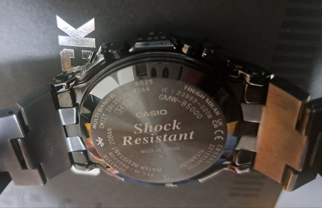 G-SHOCK GMW-B5000TCC-1JR 電波ソーラー 国内正規品