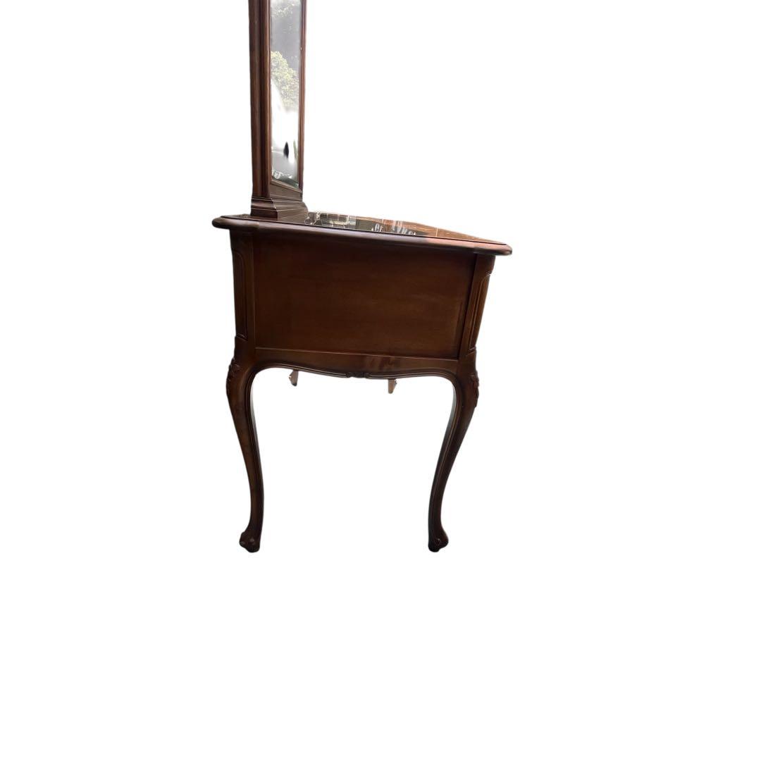 イタリア 家具 クラシックドレッサー&スツール 猫脚 ドレッサー ネコ脚