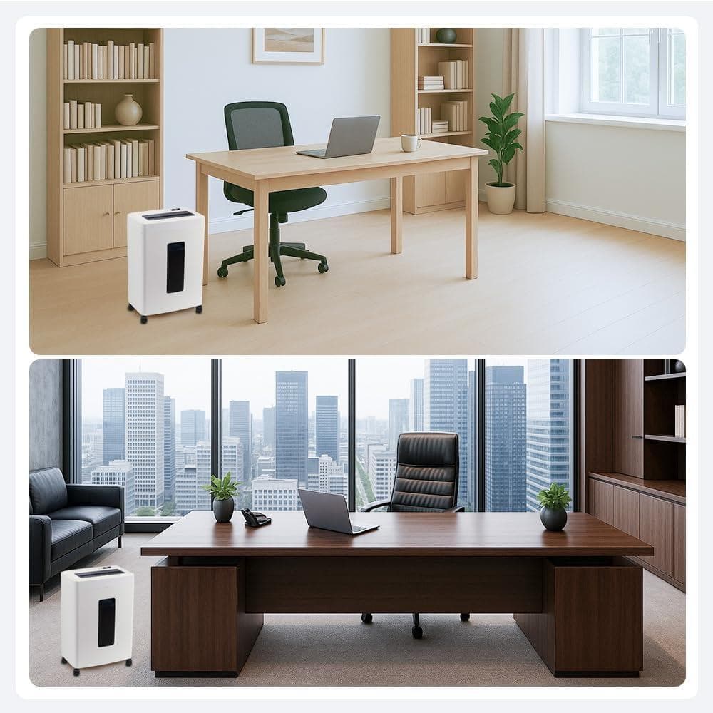 シュレッダー 電動 家庭用 マイクロ 2x15mm 細断枚数10枚 18L大容量