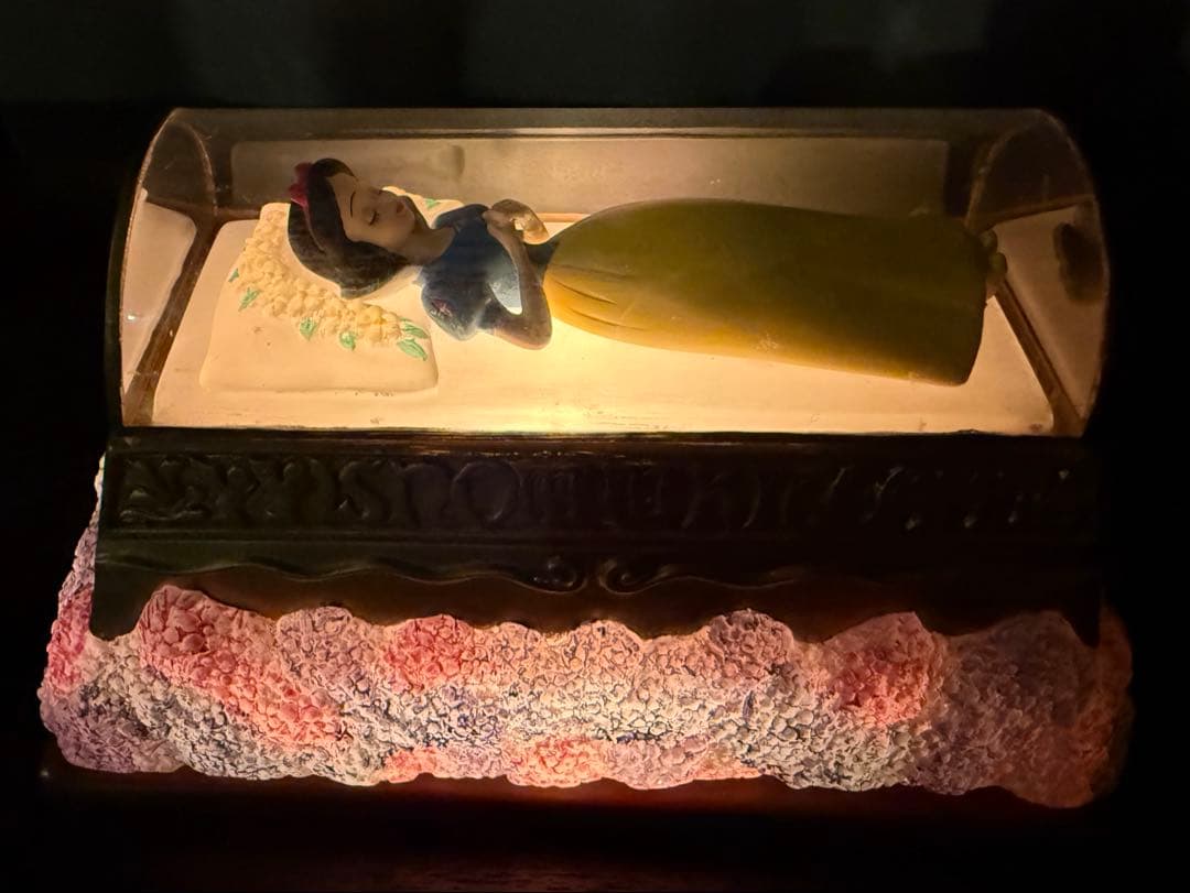 ディズニー 白雪姫 ルームランプ　置物 ライト 希少品