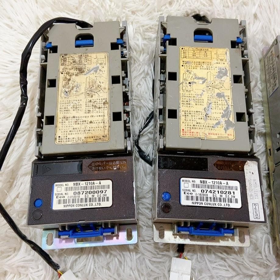 日本コンラックス ビルバリ NBX-1210A-A 5台セット 紙幣識別機