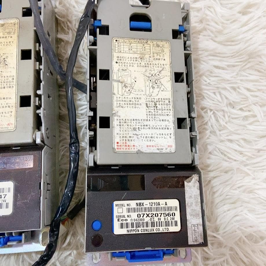 日本コンラックス ビルバリ NBX-1210A-A 5台セット 紙幣識別機