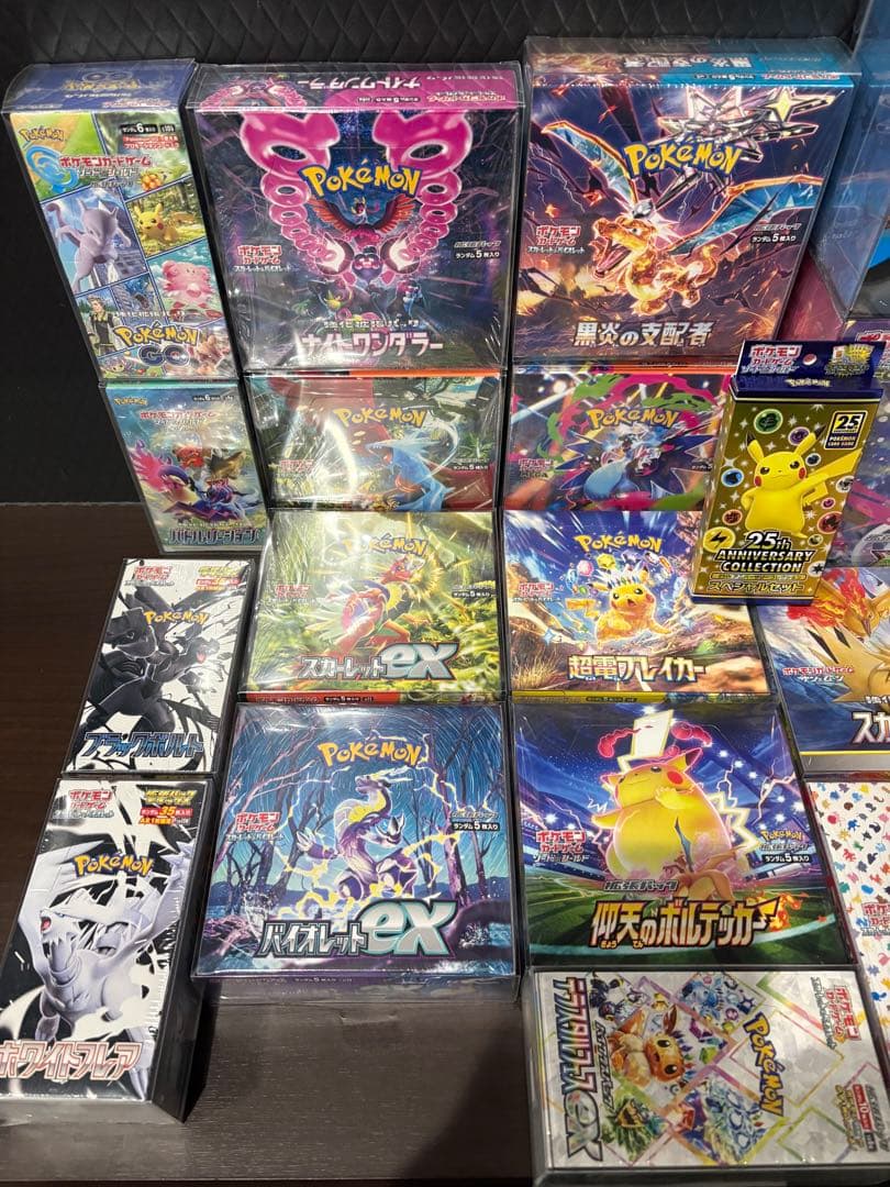 ポケカBOX シュリンク付き まとめ売り 引退品　最終値下げ