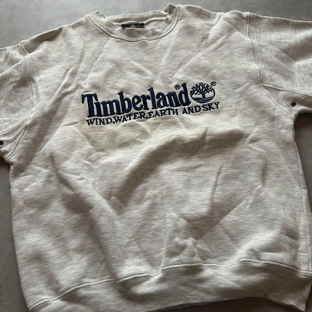 トップス archive timberland sweat y2k gray