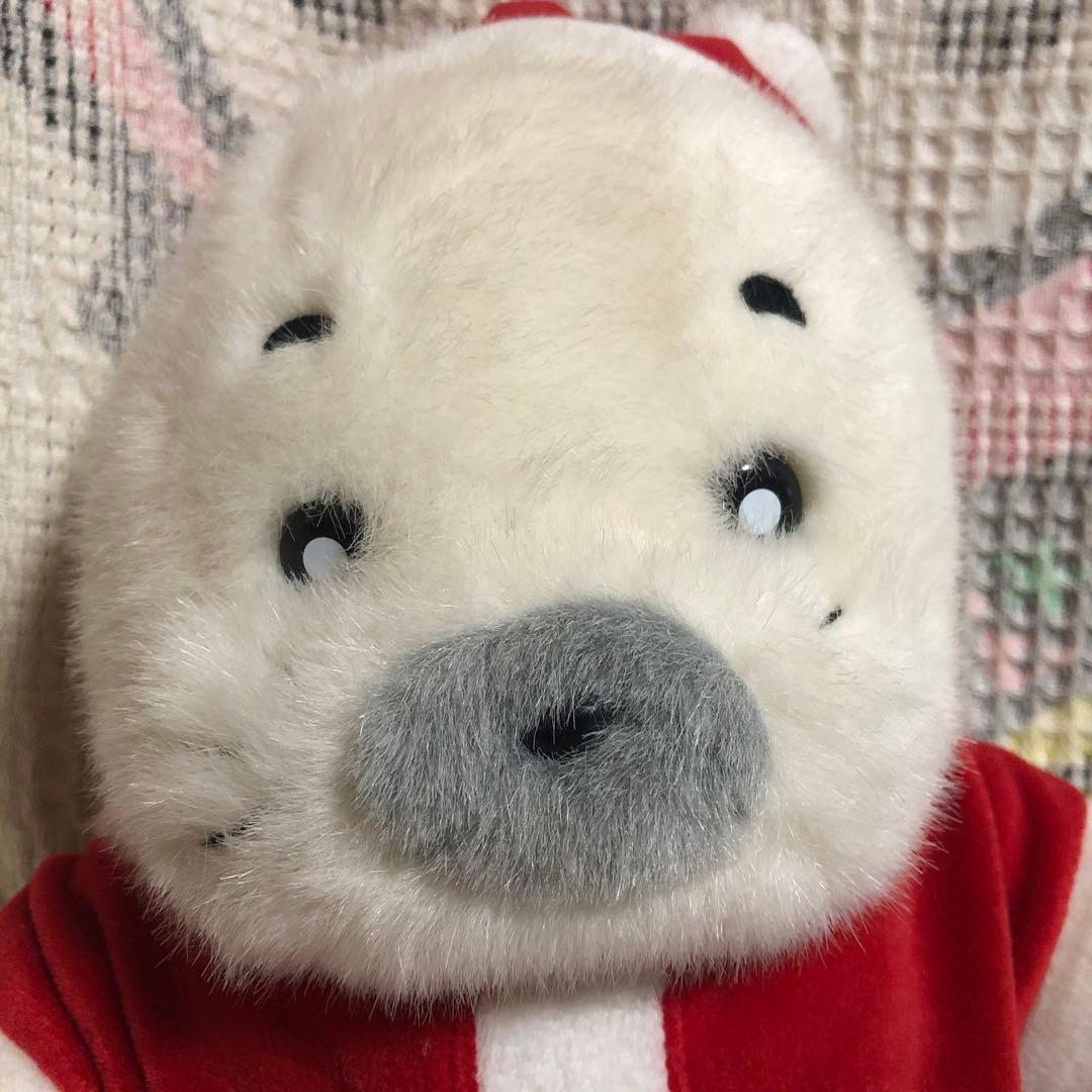 平成レトロ　少年アシベ　ゴマちゃん　クリスマス＆ウィンター　着ぐるみぬいぐるみ